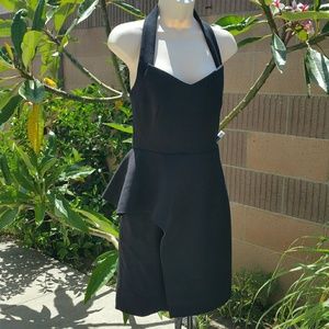 Halston Heritage LBD black dress size 2